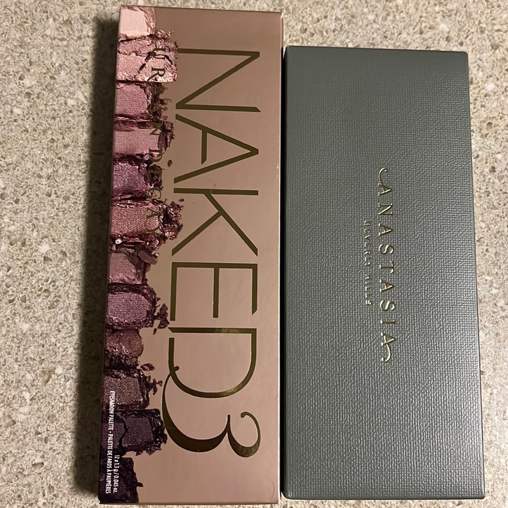 Brand new Naked 3 &  Anastasia Nouveu palette